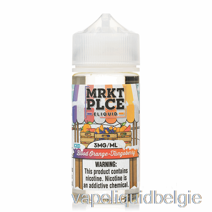 Vape Vloeistof Ijs Bloedsinaasappel Tangobes - Mrkt Plce - 100ml 6mg